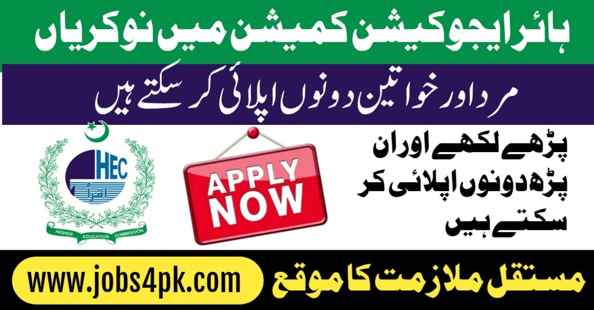 Punjab Higher Education Commission Announces IT Jobs