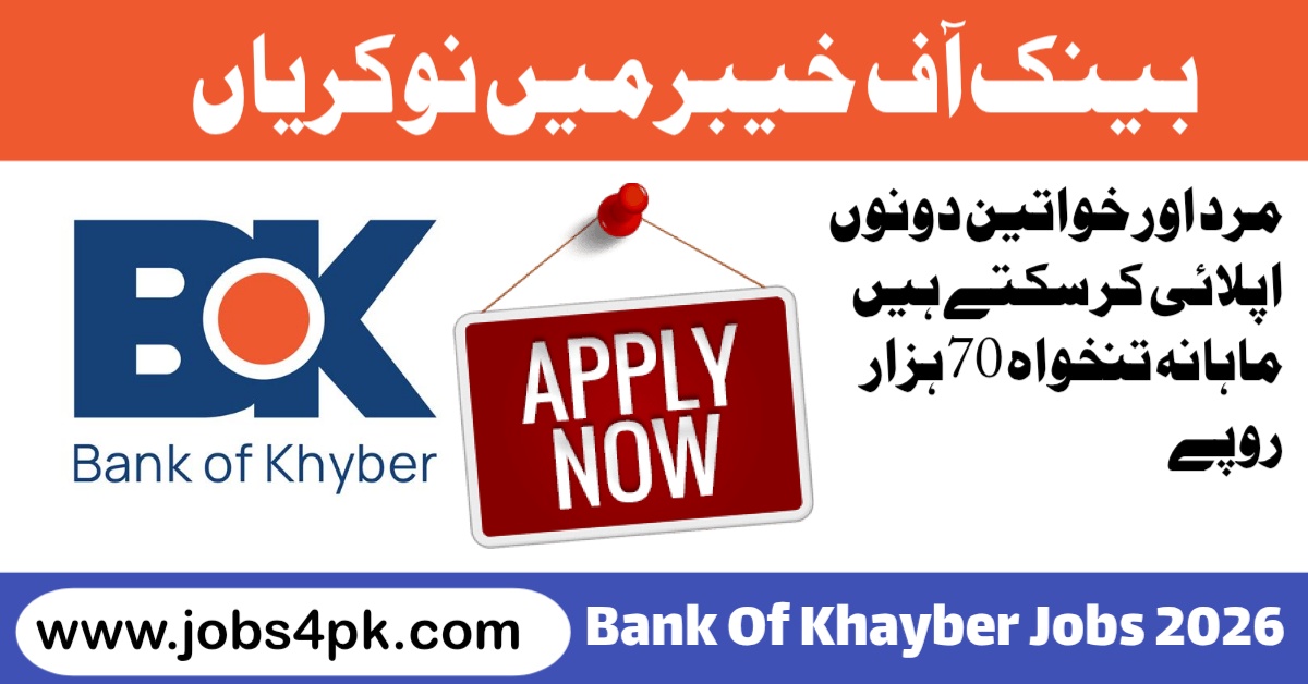 Bank of Khyber Jobs 2026