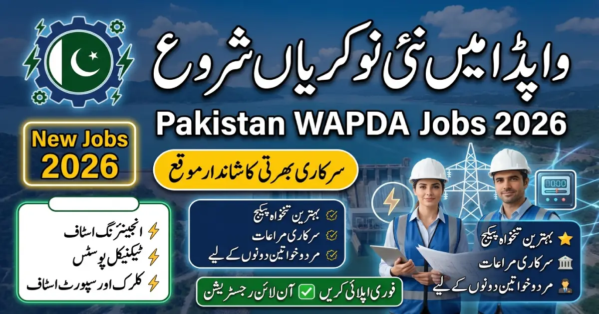 WAPDA Jobs 2026