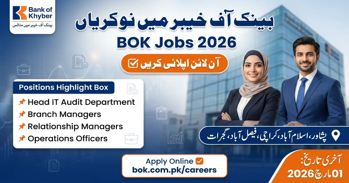 Bank of Khyber Jobs 2026