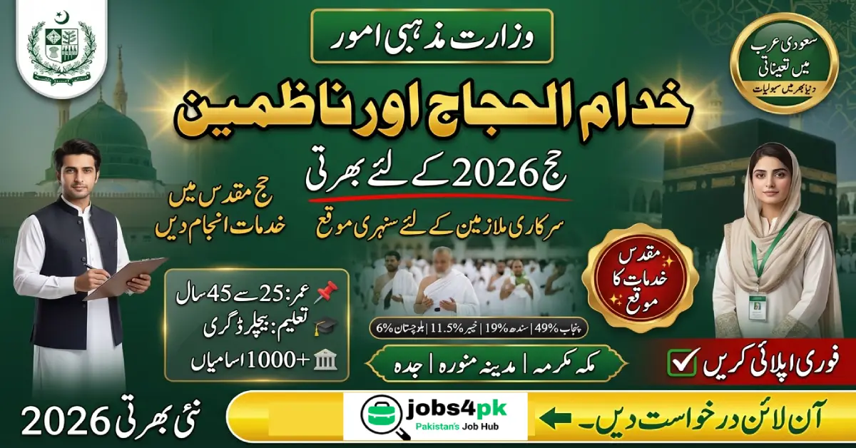 Ministry of Religious Affairs Jobs 2026